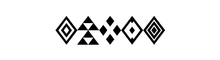 Afrika Gold A Patterns  Free Fonts Download