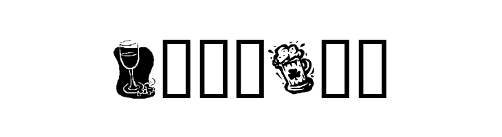 KR Drink Up!  Free Fonts Download