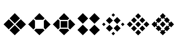 Square Things 2  Free Fonts Download