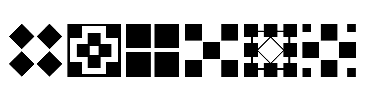 Square Things 2  Free Fonts Download