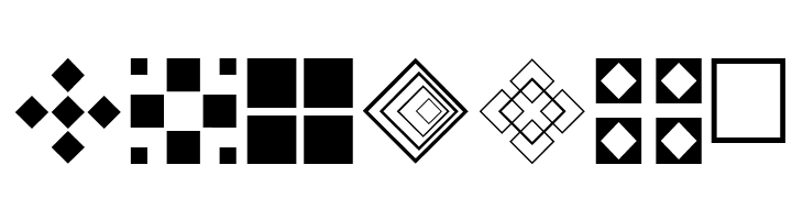 Square Things 2  Free Fonts Download