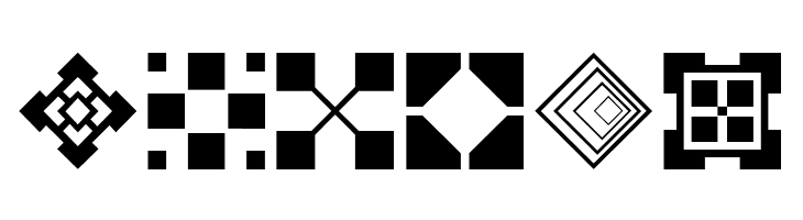 Square Things 2  Free Fonts Download