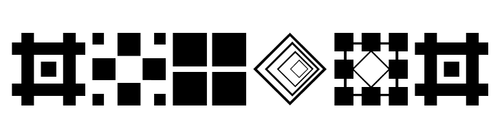 Square Things 2  Free Fonts Download