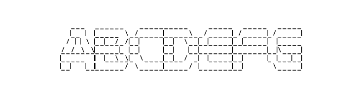 BDAsciiMax  Free Fonts Download