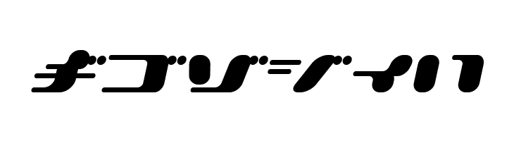 21 KanaOblique  Free Fonts Download