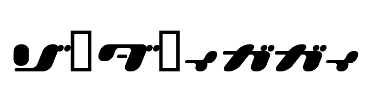 21 KanaOblique  Free Fonts Download