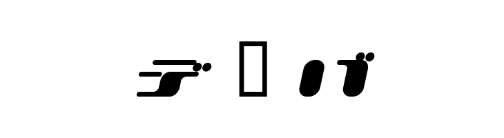 21 KanaOblique  Free Fonts Download