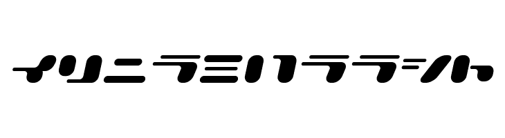 21 KanaOblique  Free Fonts Download