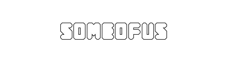 BDFimo-Outline  Free Fonts Download