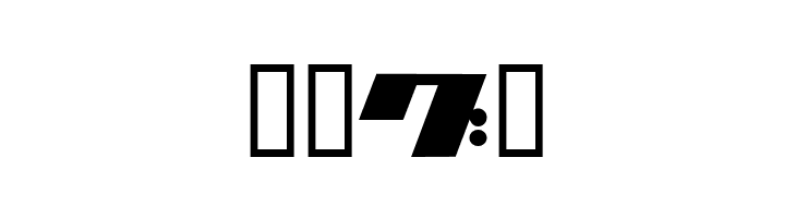 1000000volt Kana  Free Fonts Download