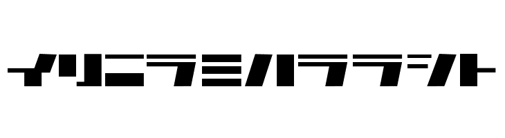 1000000volt Kana  Free Fonts Download