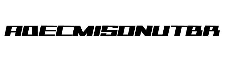 1000000volt Oblique  Free Fonts Download