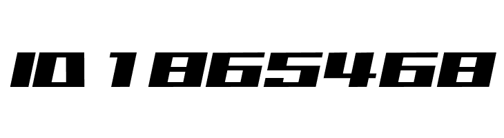 1000000volt Oblique  Free Fonts Download