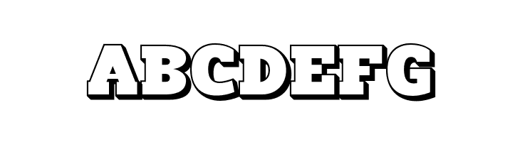 Romeralinline  Free Fonts Download