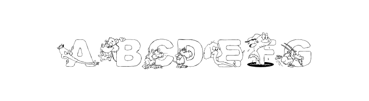 AbecedarianZoo  Free Fonts Download