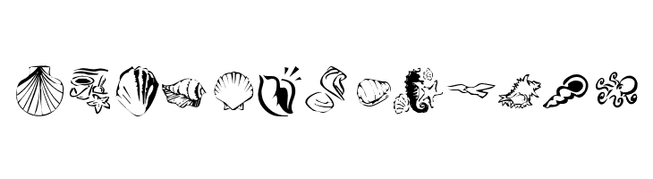 KR Down By The Sea  Free Fonts Download