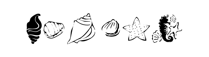 KR Down By The Sea  Free Fonts Download