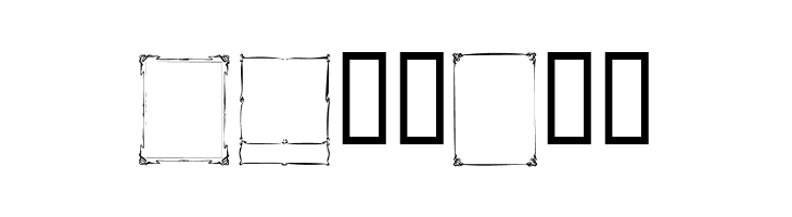 KR Deco Frames  Free Fonts Download