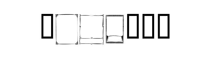 KR Deco Frames  Free Fonts Download