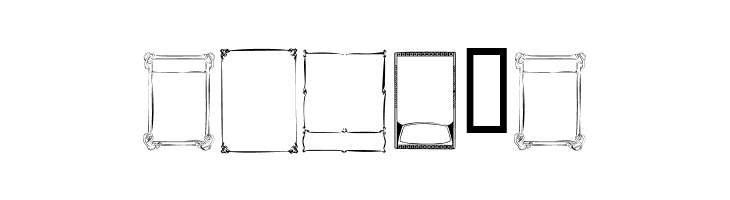 KR Deco Frames  Free Fonts Download