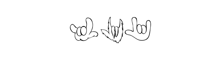 ZOE ILYhands 1.0  Free Fonts Download