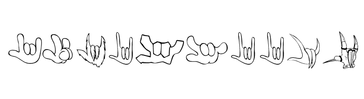 ZOE ILYhands 1.0  Free Fonts Download