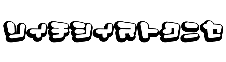 D3 Capsulism Katakana  Free Fonts Download