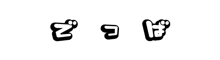 D3 Capsulism Hiragana  Free Fonts Download
