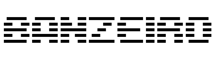 D3 DigiBitMapism type A  Free Fonts Download