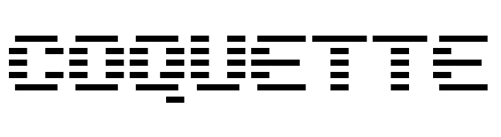 D3 DigiBitMapism type A  Free Fonts Download