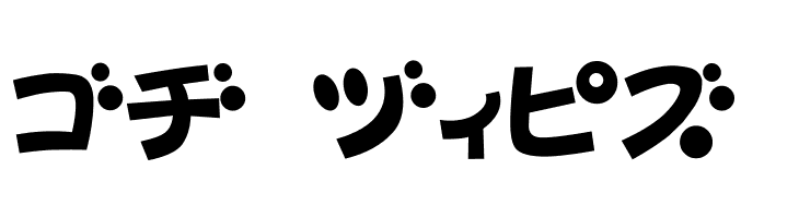 D3 Toyism Katakana  Free Fonts Download