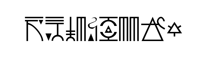 Eldar Runes  Free Fonts Download