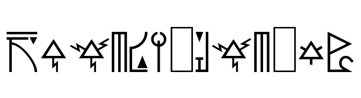 Eldar Runes  Free Fonts Download