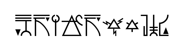 Eldar Runes  Free Fonts Download