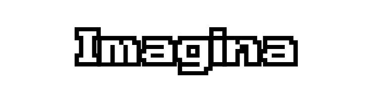 D3 Rabbitmapism Wide Outline  Free Fonts Download