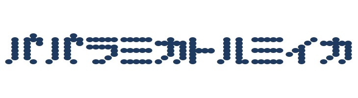 D3 Electronism Katakana font — Lorem ipsum body text preview