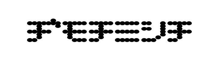 D3 Electronism Katakana  Free Fonts Download