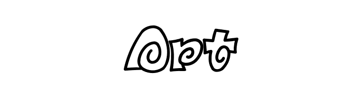 D3 Spiralism Outline  Free Fonts Download