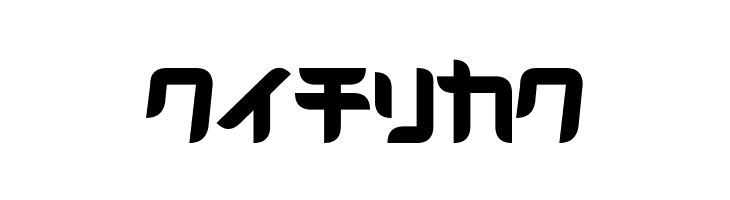 D3 Radicalism Katakana  Free Fonts Download