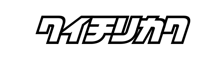 D3 Cosmism Katakana Oblique  Free Fonts Download