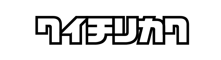 D3 Cosmism Katakana  Free Fonts Download