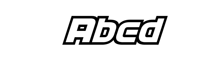 D3 Cosmism Oblique  Free Fonts Download