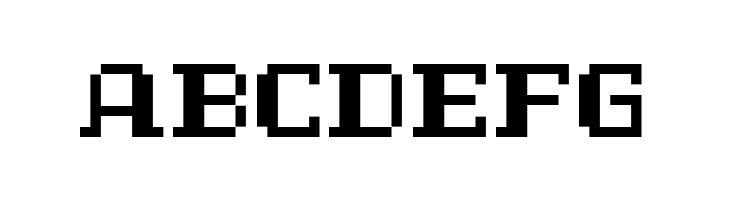 D3 LiteBitMapism Bold-Selif  Free Fonts Download