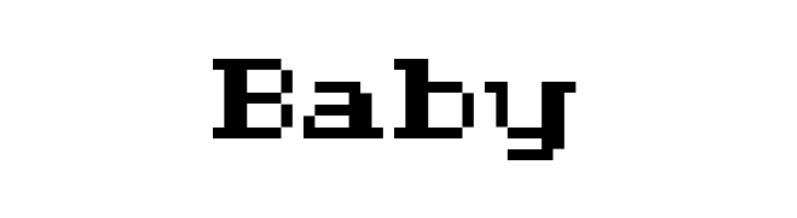 D3 LiteBitMapism Bold-Selif  Free Fonts Download