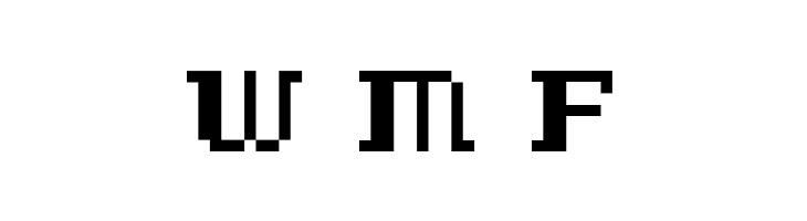 D3 LiteBitMapism Bold-Selif  Free Fonts Download