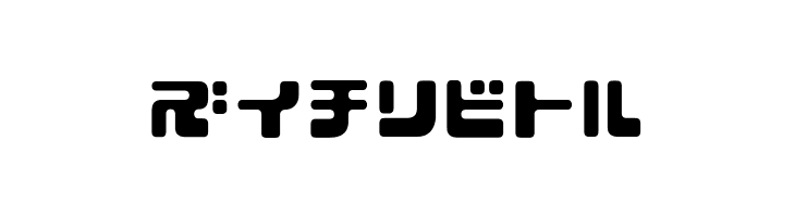 D3 Cubicism Katakana  Free Fonts Download