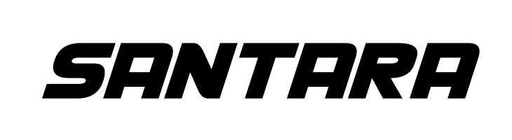 SANTARA D3 Cozmism Oblique Font