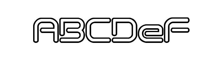 Quantum Round Hollow [BRK]  Free Fonts Download