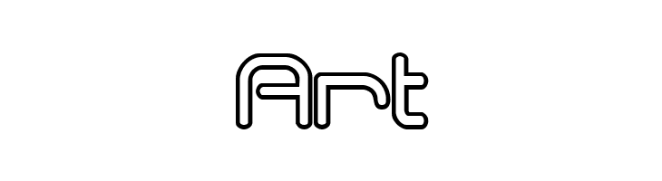 Quantum Round Hollow [BRK]  Free Fonts Download