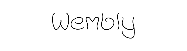 Accent Wet Noodle  Free Fonts Download